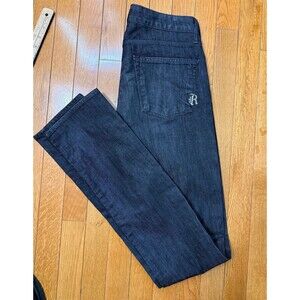 Rich & Skinny Skinny Blackie Coated Jeans 27 Long